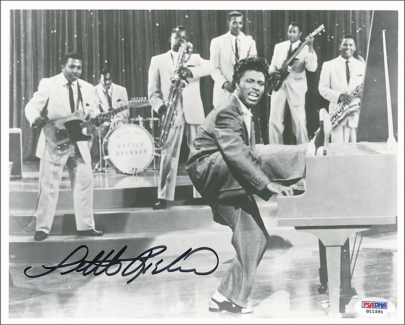 Lot 806 Little Richard Signed Photograph