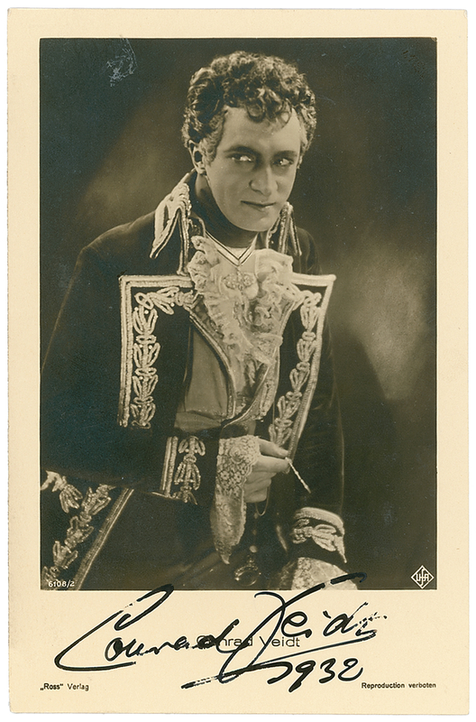 Lot 1051 Conrad Veidt Signed Photograph