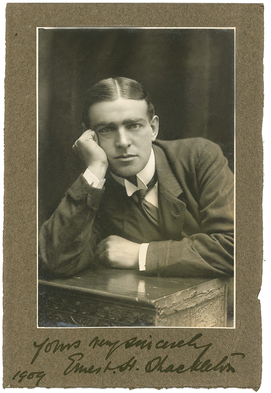 Lot 278 Ernest Shackleton: Signed in the year he almost reached the South Pole