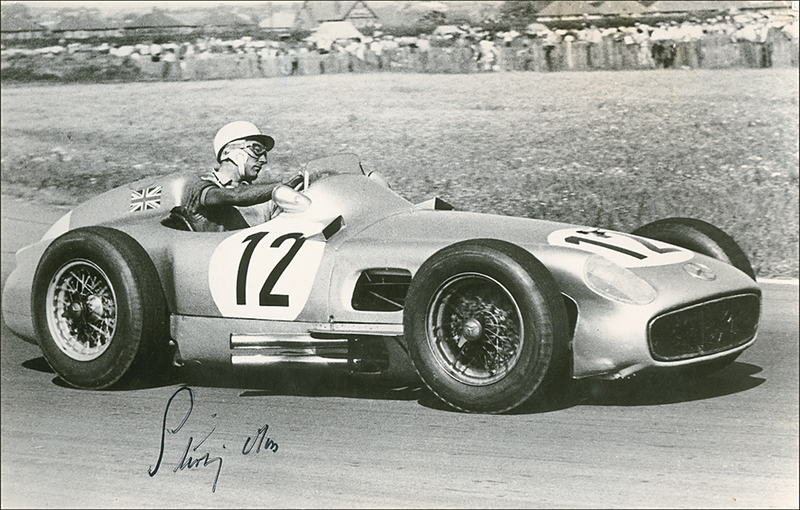 Lot 1312 Stirling Moss Signed Photograph