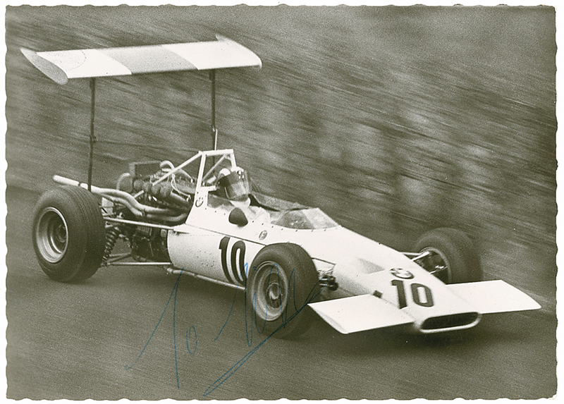 Lot 1354 Jo Siffert Signed Photograph