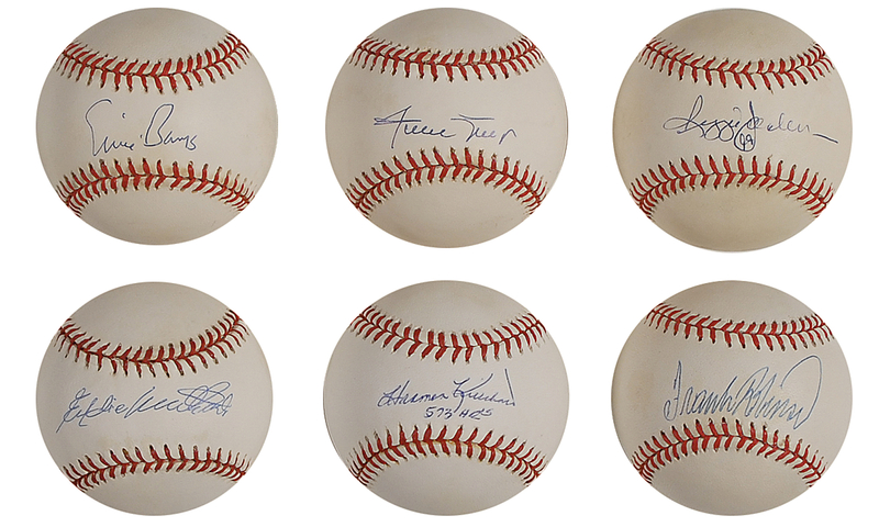 Lot 1168 Baseball: 500 Home Run Club Baseballs