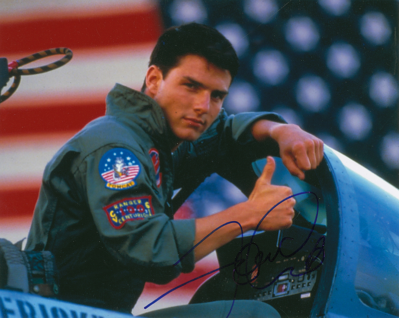 Lot 1085 Tom Cruise Signed Photograph