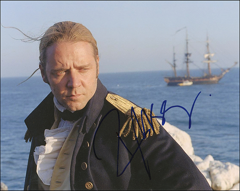Lot 1084 Russell Crowe Signed Photograph