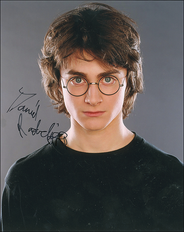 Lot 1102 Harry Potter: Daniel Radcliffe Signed Photograph