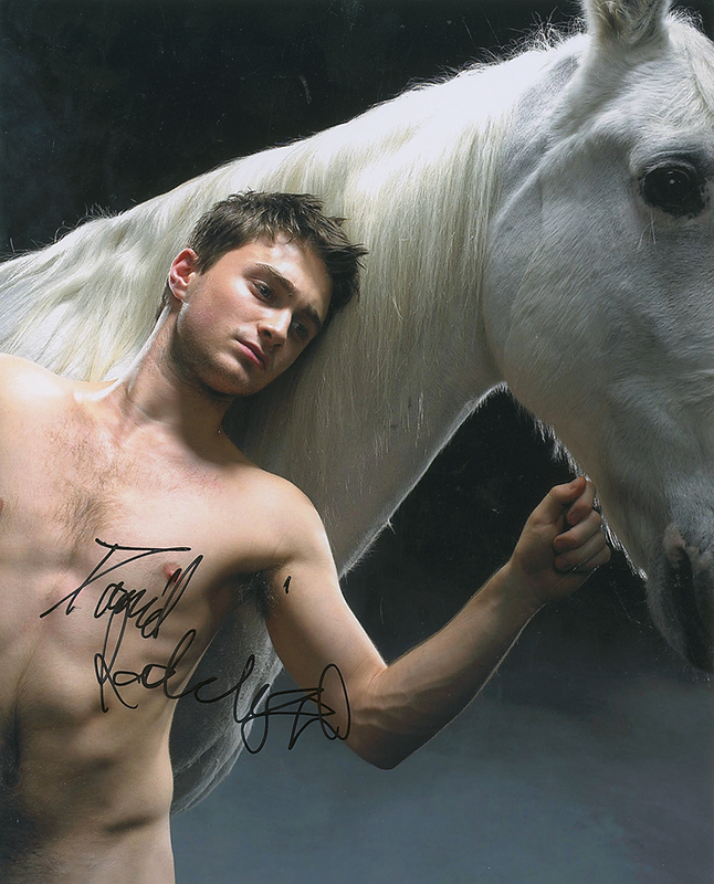 Lot 1103 Harry Potter: Daniel Radcliffe Signed Photograph