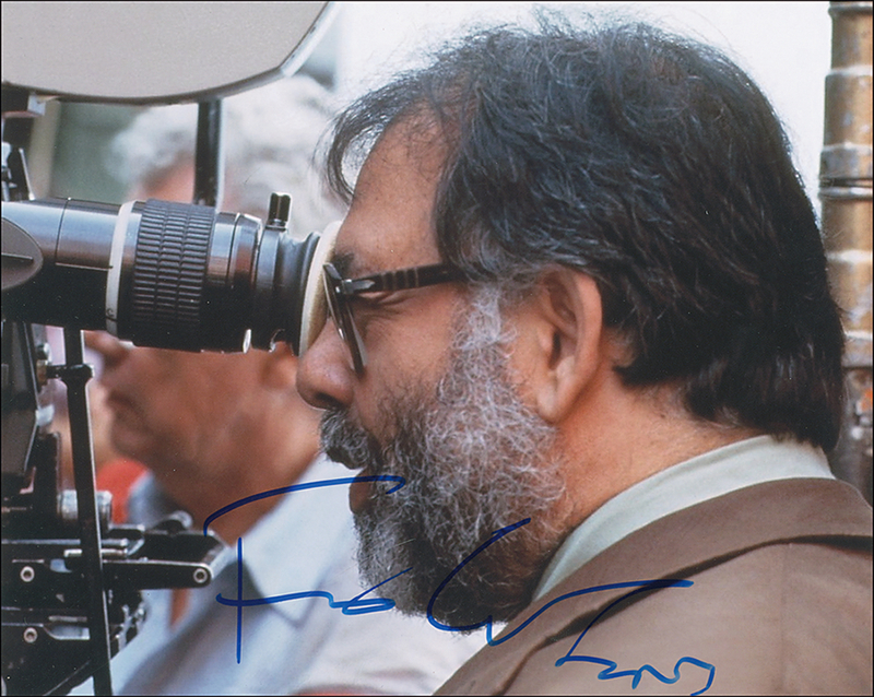 Lot 1083 Francis Ford Coppola Signed Photograph