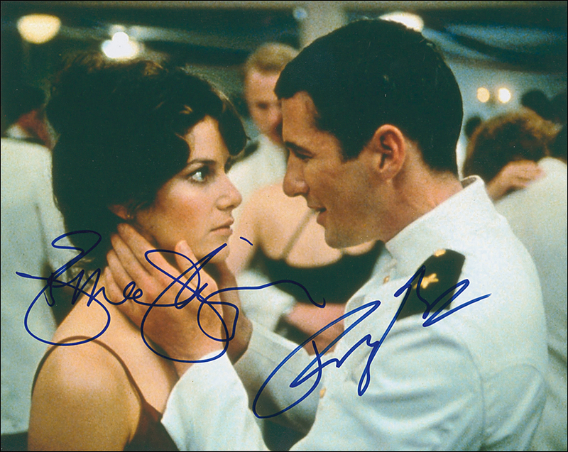 Lot 1125 An Officer and a Gentleman Signed Photograph