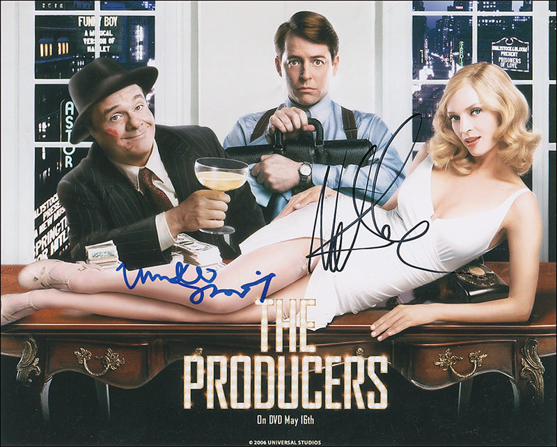 Lot 1129 The Producers Signed Photograph