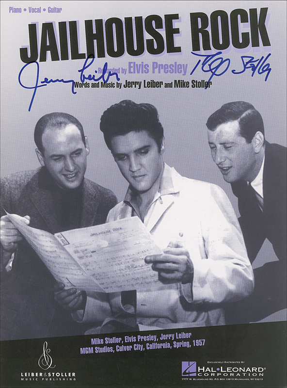 Lot 804 Lieber and Stoller Sheet Music
