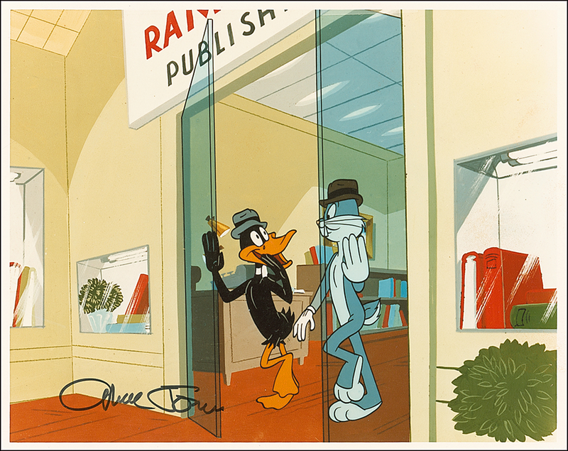 Lot 648 Chuck Jones Signed Photograph