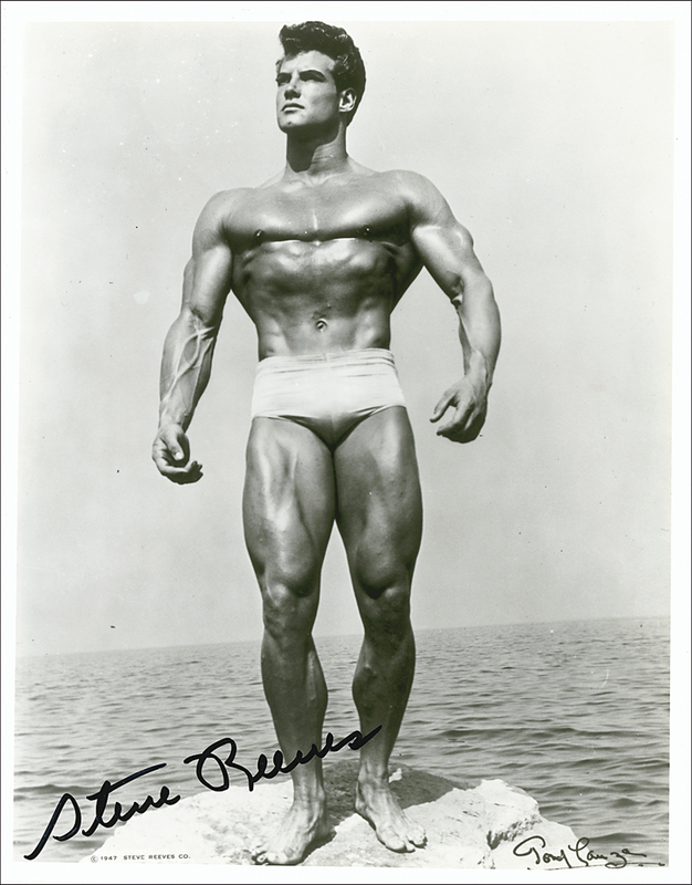 Lot 1023 Steve Reeves Signed Photograph