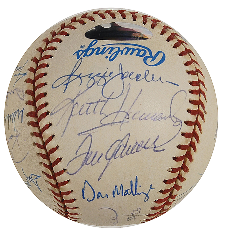 Lot 1322 NY Greats Baseball