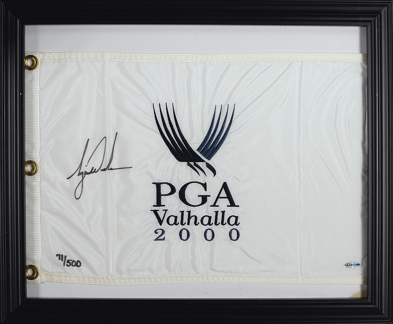 Lot 1382 Tiger Woods Golf Flag
