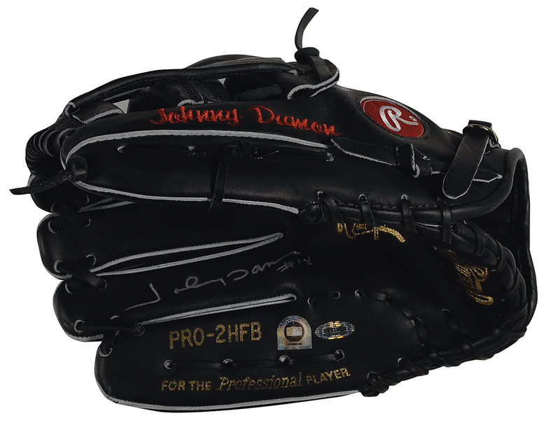 Lot 1206 Johnny Damon Baseball Glove