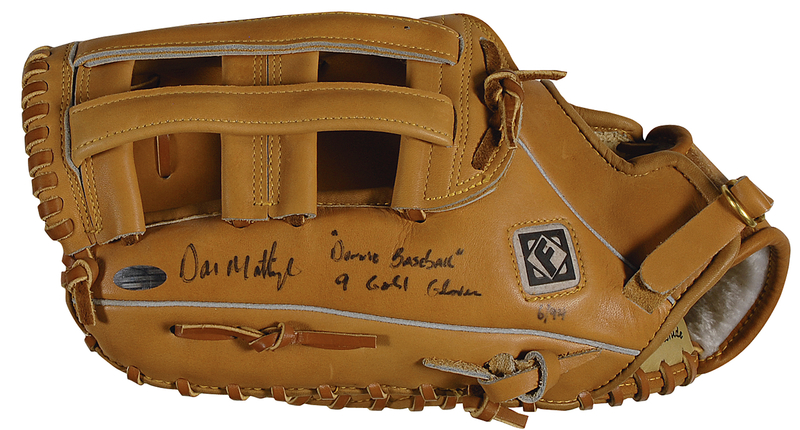 Lot 1302 Don Mattingly Baseball Glove