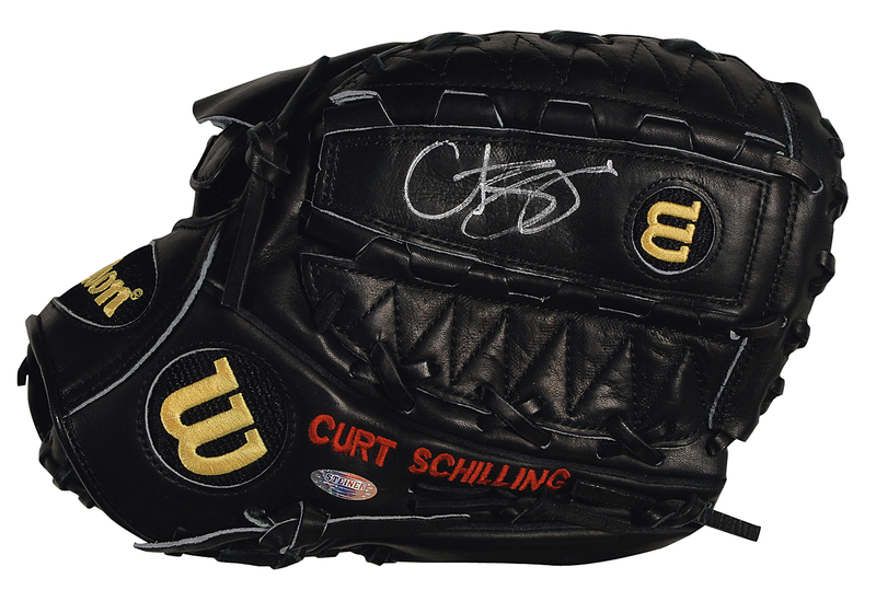 Lot 1352 Curt Schilling Baseball Glove