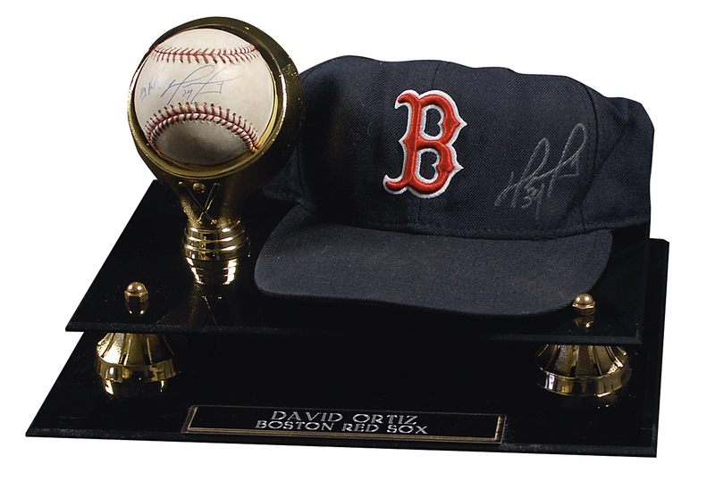 Lot 1335 David Ortiz Baseball