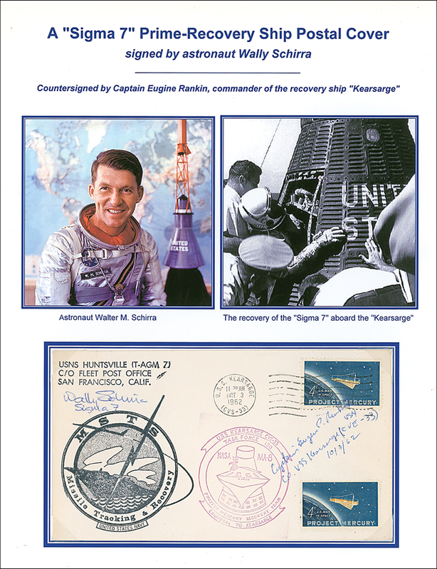 Lot 482 Wally Schirra First Day Cover
