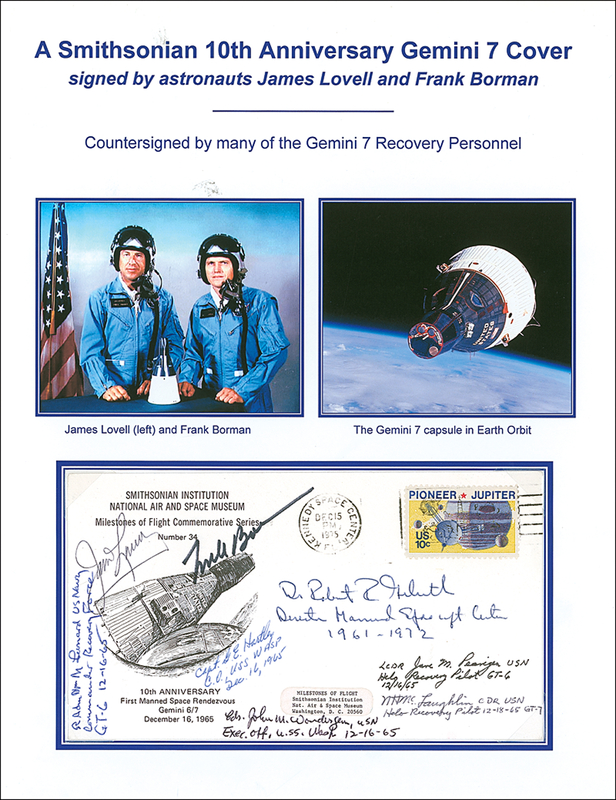Lot 464 Gemini 7 First Day Cover