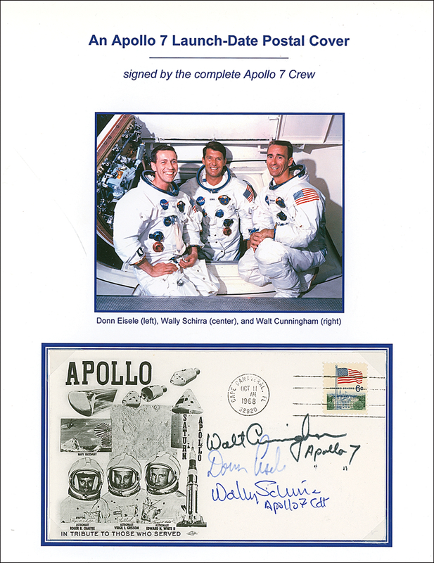 Lot 417 Apollo 07 First Day Cover