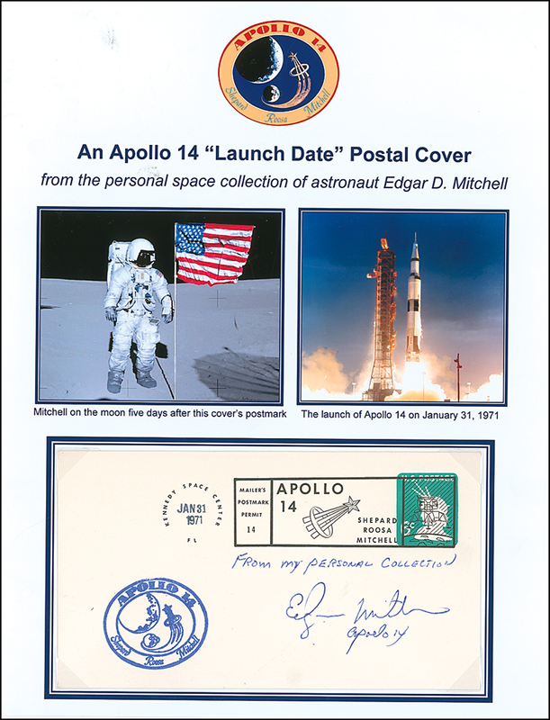 Lot 477 Edgar Mitchell Apollo 14 Launch Cover