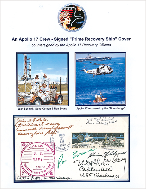 Lot 429 Apollo 17 Recovery Cover