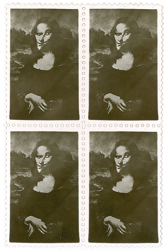 Lot 514 Pol Bury Stamp Block