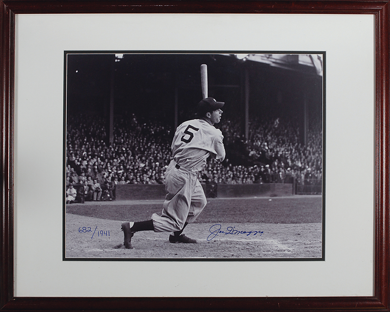 Lot 1219 Joe DiMaggio: The ‘Yankee Clipper’ at the plate