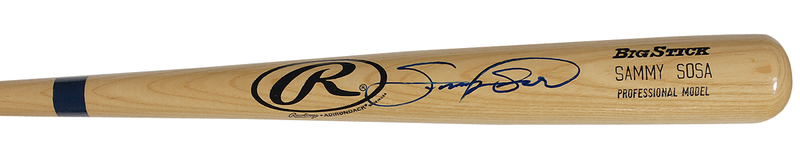 Lot 1358 Sammy Sosa Baseball Bat