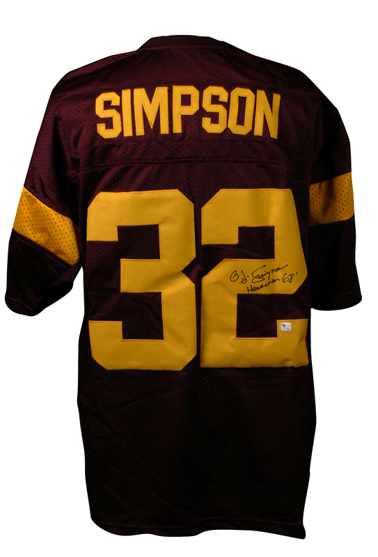 Lot 1356 O. J. Simpson Football Jersey