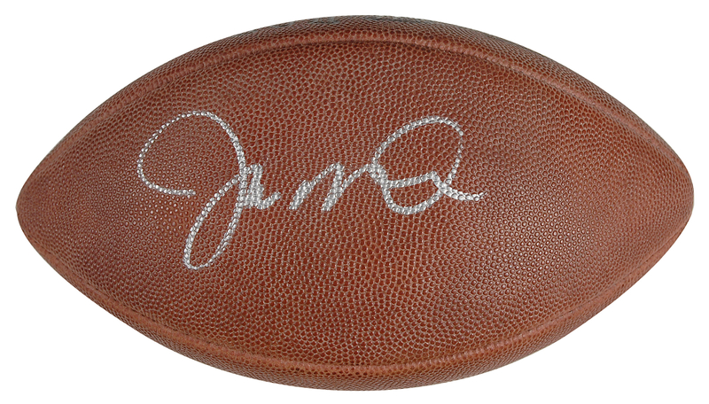 Lot 1309 Joe Montana Football