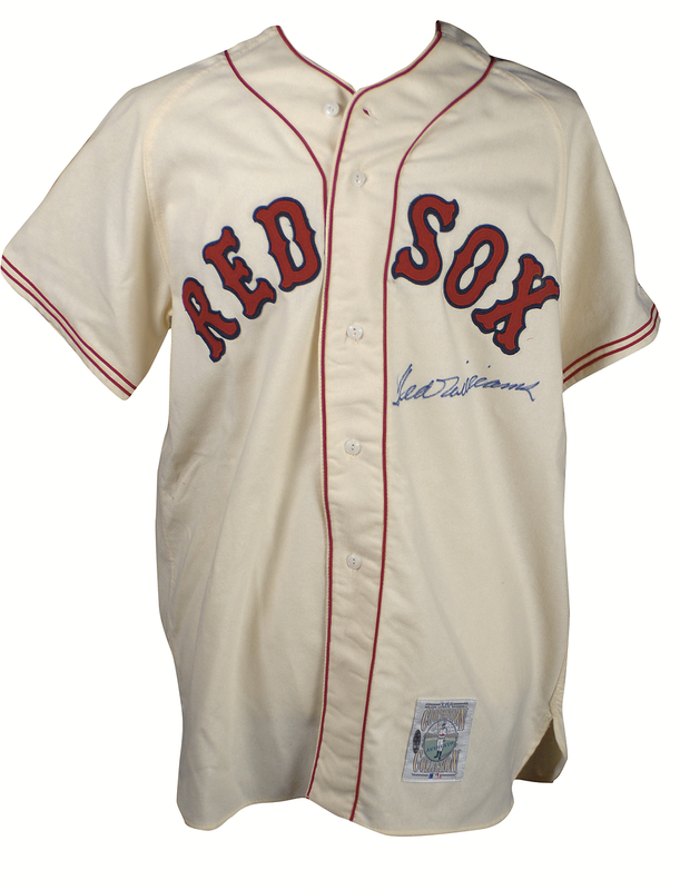 Lot 1374 Ted Williams: Beautifully signed Williams Upper Deck jersey