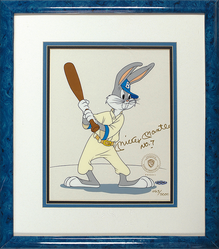 Lot 1297 Mickey Mantle: Mantle and Bugs