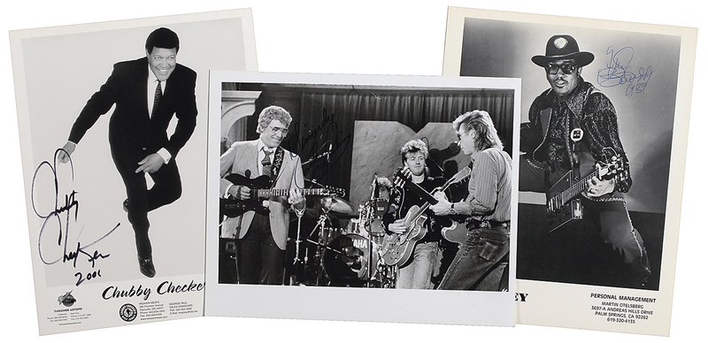 Lot 843 Rock and Roll Pioneers Signed Photographs