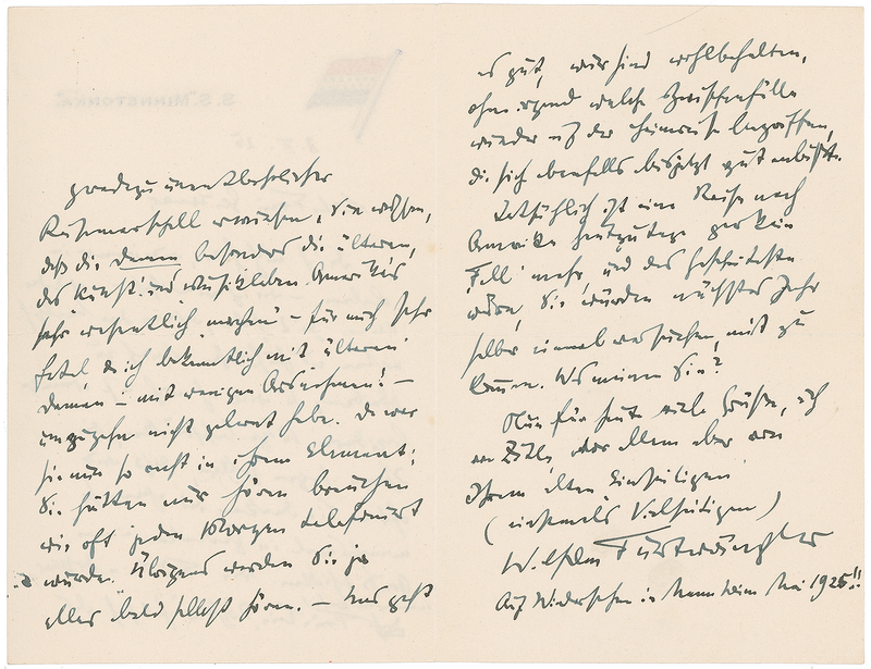 Wilhelm Furtwangler Handwritten Letter Signed RR Auction wilhelm-furtwangler-handwritten-letter-signed-rr-auction
