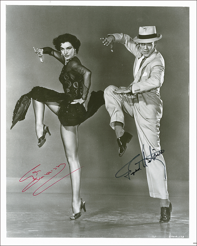 Lot 885 Fred Astaire and Cyd Charisse Signed Photograph