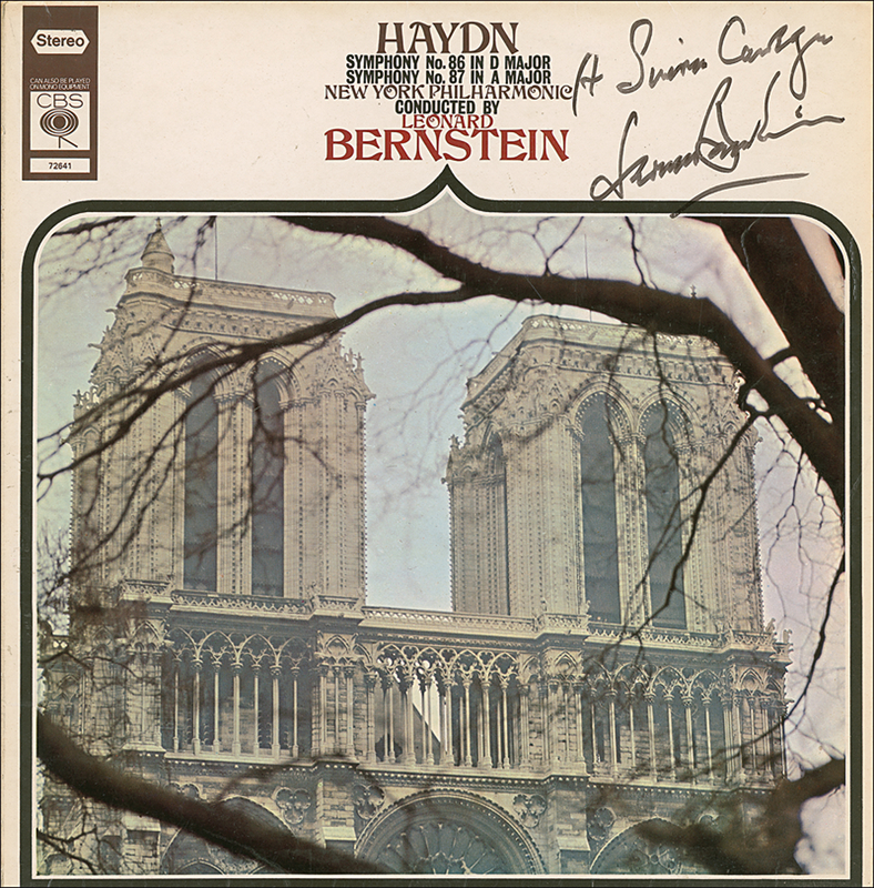 Lot 678 Leonard Bernstein Album
