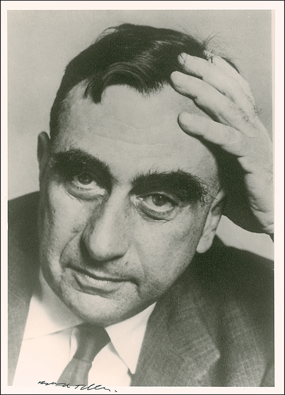 Lot 291 Edward Teller Signed Photograph