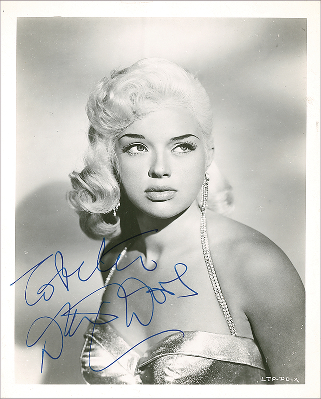 Lot 926 Diana Dors Signed Photograph