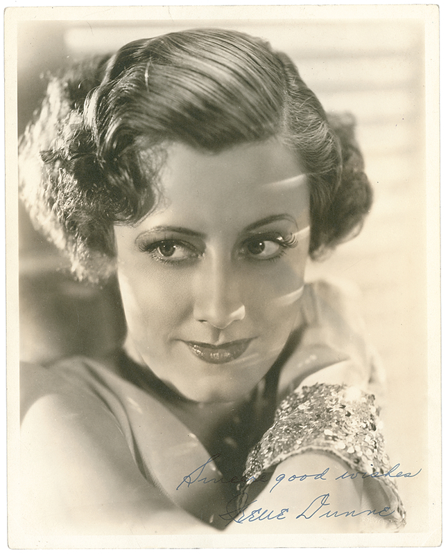 Lot 931 Irene Dunne Signed Photograph