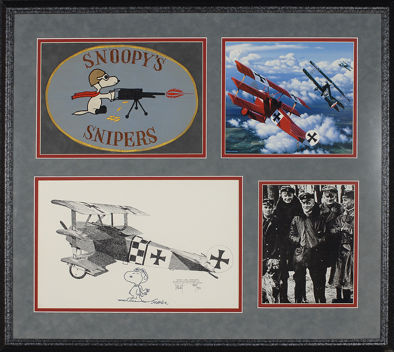Lot 658 Charles Schulz: Snoopy and the Red Baron...together forever