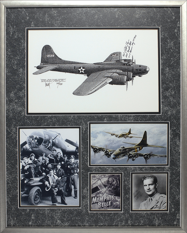 Lot 375 Memphis Belle: Robert Morgan Print