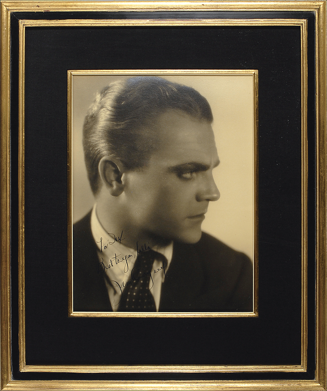 Lot 905 James Cagney: Handsome vintage oversized cagney profile portrait