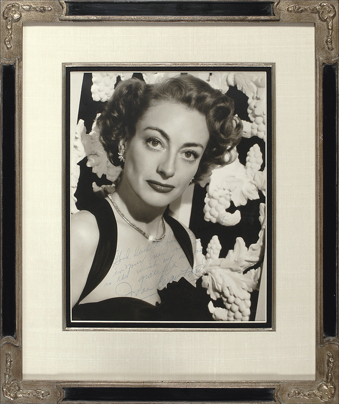 Lot 917 Joan Crawford Signed Photograph