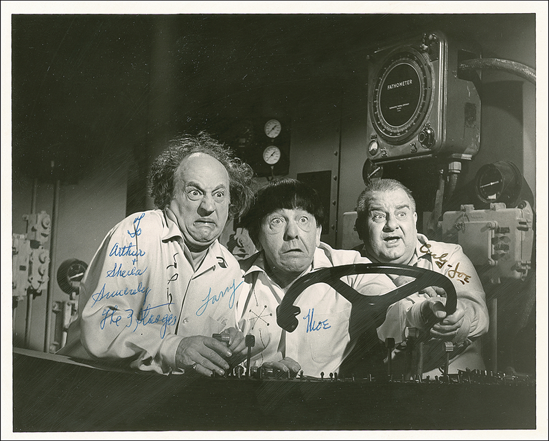 Lot 1044 Three Stooges: Stooges space shot