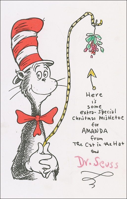 Lot 597 Dr. Seuss: Cat in the Hat does Christmas