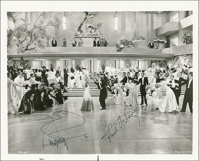 Lot 886 Fred Astaire and Ginger Rogers Signed Photograph