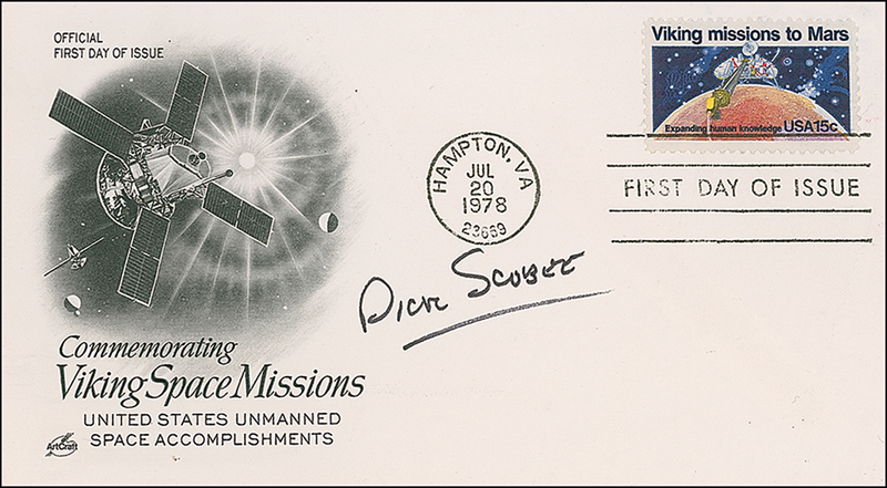 Lot 483 Dick Scobee First Day Cover