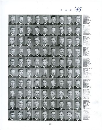 Lot #487 Alan Shepard: Shepard?s 1944 Naval Academy signed yearbook - Image 2